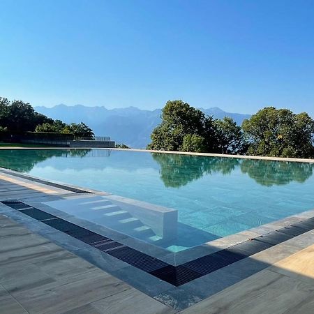 Les Terrasses De Lavaux 1 - Appartement De Luxe Avec Vue Panoramique Et Piscine Puidoux Exterior photo